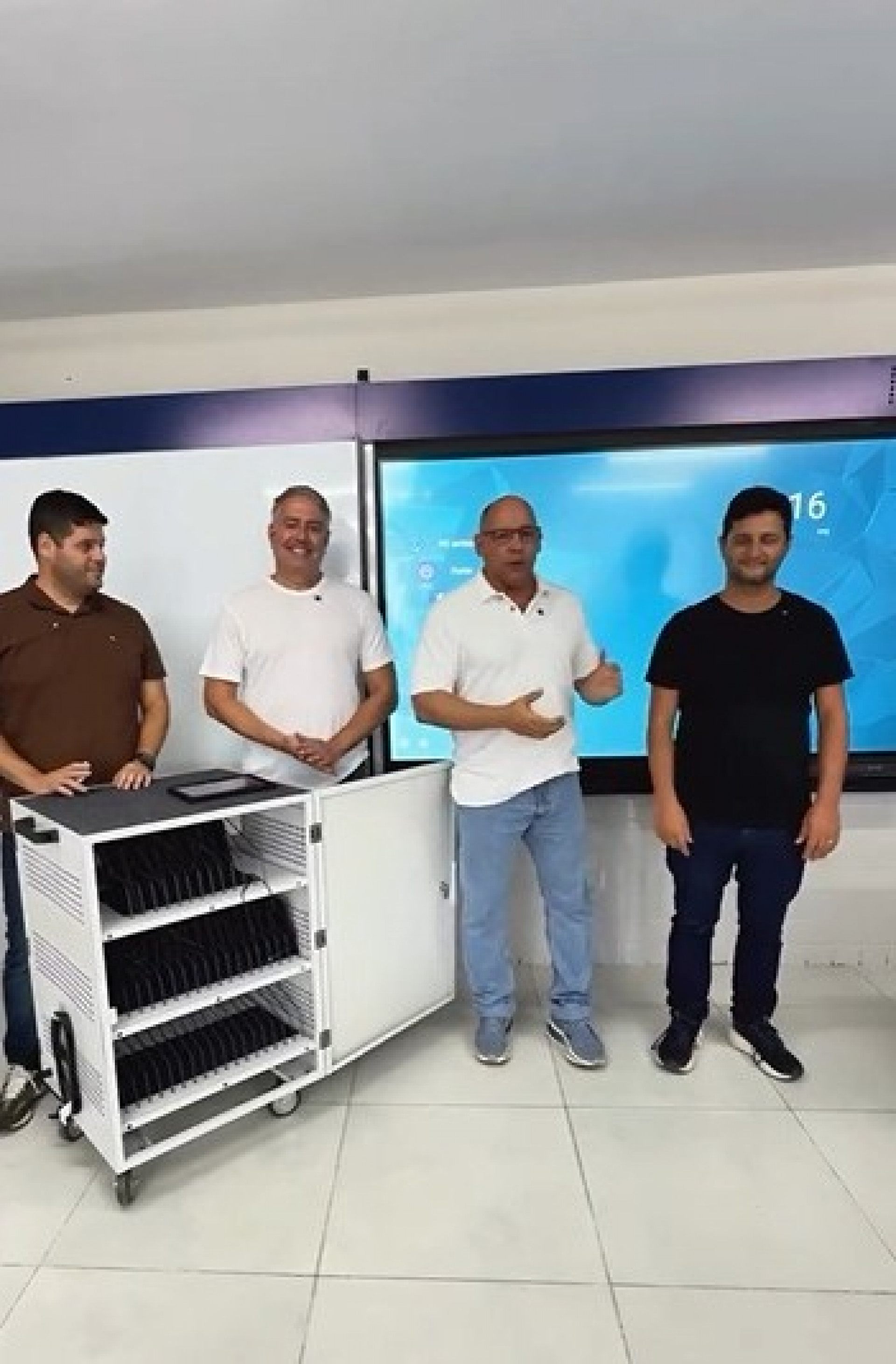 Bernardo, Diego, Marcelo e Victor