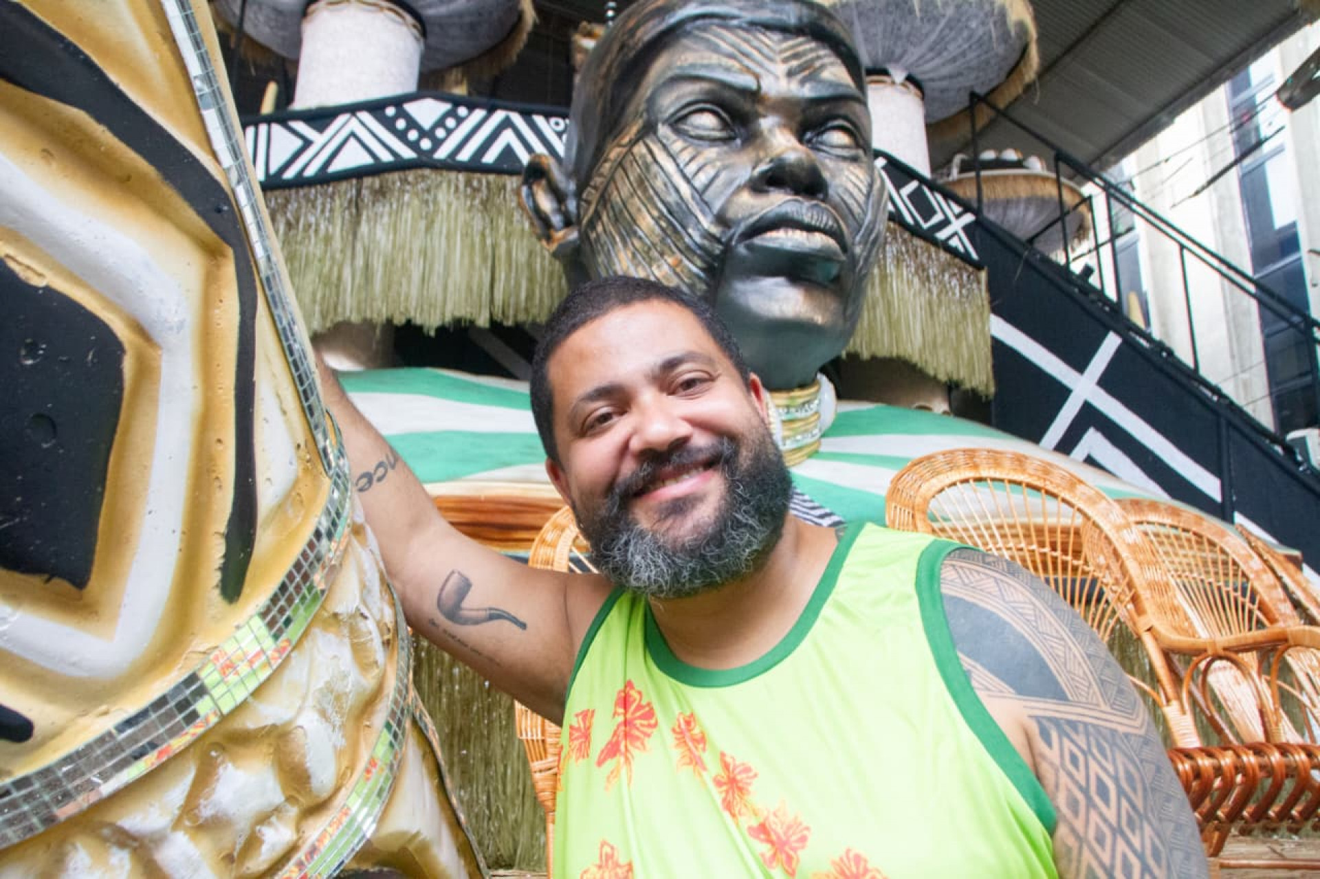 Carnavalesco Renato Esteves assina desfile do Imp&eacute;rio Serrano - &Eacute;rica Martin / Ag&ecirc;ncia O Dia