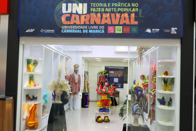 Prefeitura de Maricá abre exposição de projetos carnavalescos de alunos da Universidade Livre do Carnaval
