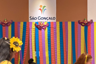 São Gonçalo Shopping promove Bailinho Inclusivo de Carnaval