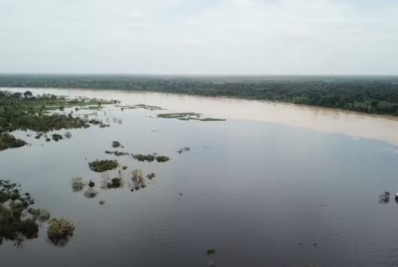 Cheia de rios amazônicos deixa 35 cidades em alerta e emergência