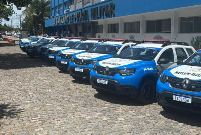 Macaé reforça policiamento com entrega de 20 novas viaturas ao 32º BPM