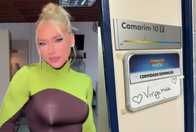 Virginia Fonseca grava participação especial no 'Domingão com Huck'