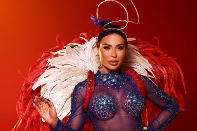 Gracyanne Barbosa celebra recuperação antes de desfile da União da Ilha