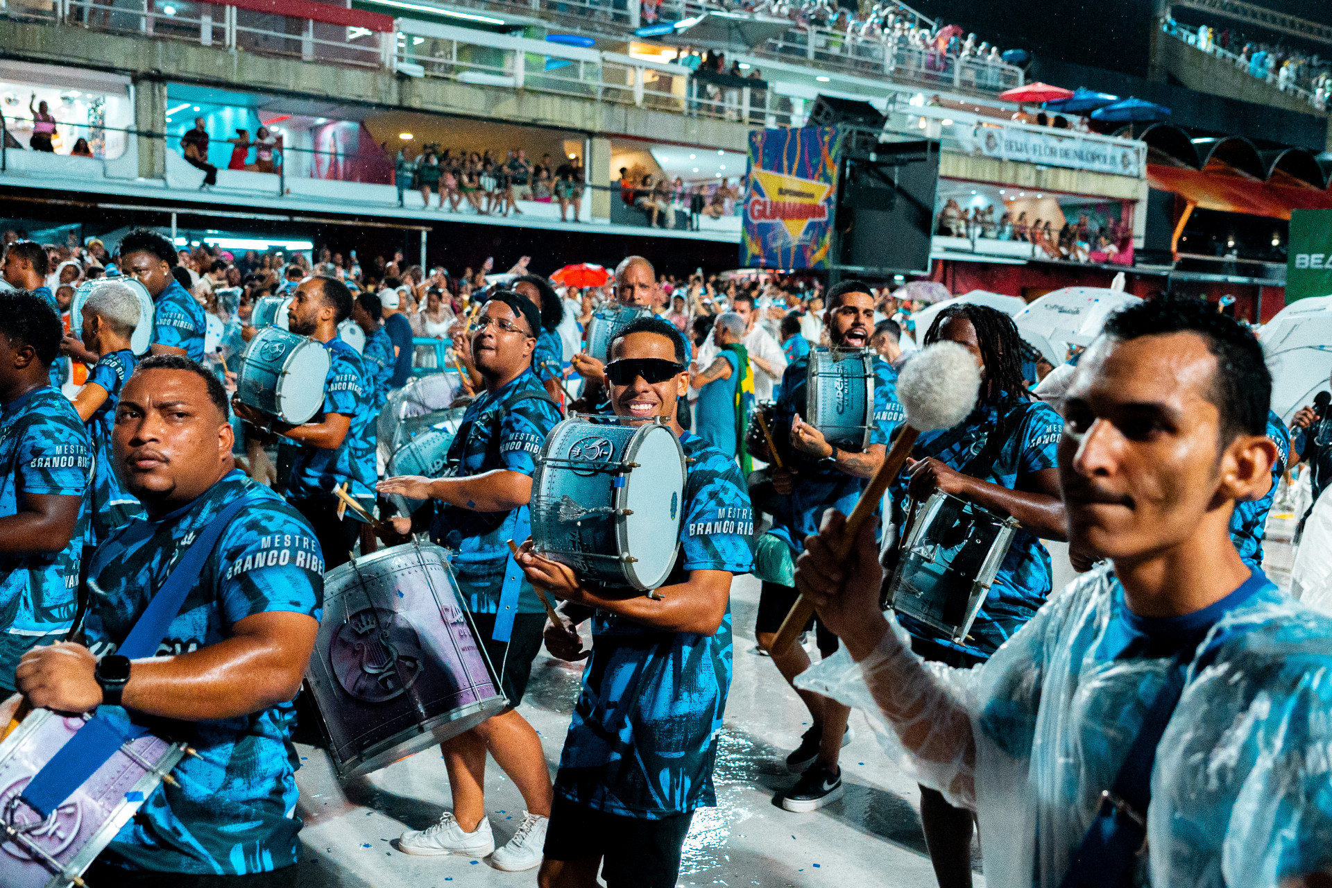 Novo sistema de som da Sapucaí foi testado durante os ensaios técnicos - Eduardo Hollanda / Rio Carnaval