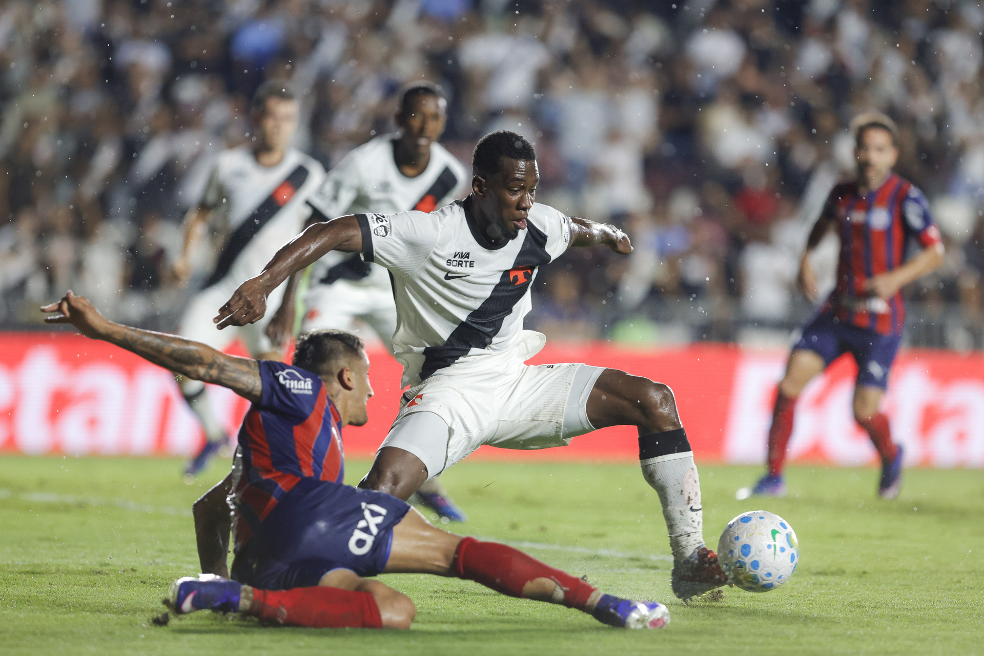 Lance do jogo entre Vasco e Bahia - Rafael Rodrigues/EC Bahia