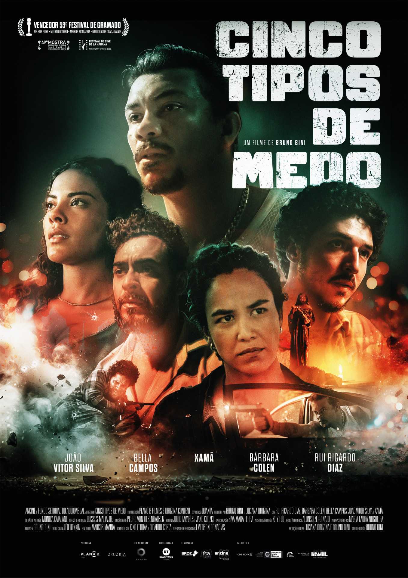 Filme 'Cinco Tipos de Medo' - Divulgação