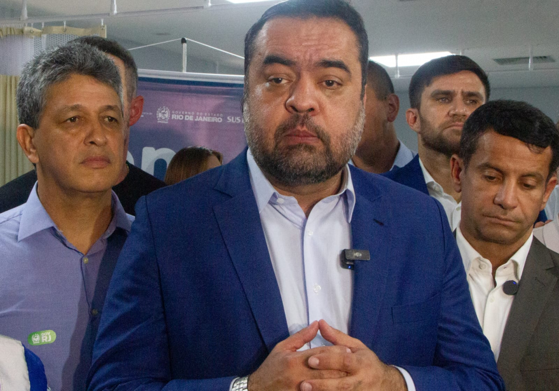 Governador Cláudio Castro destacou importância da descentralização dos atendimentos - Érica Martin / Agência O Dia