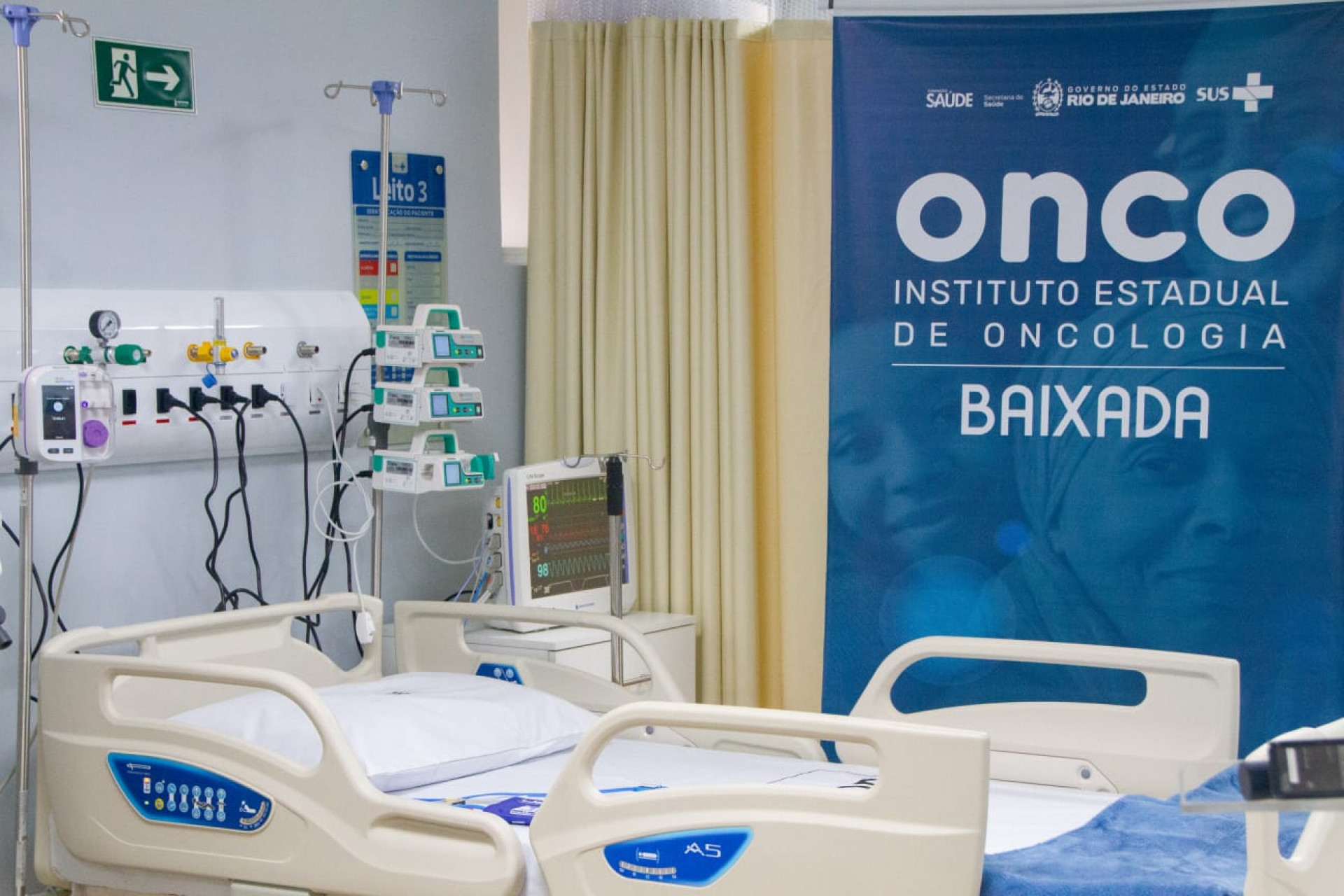 Onco Baixada foi inaugurado, nesta quarta-feira (11), em Nova Iguaçu - Érica Martin / Agência O Dia