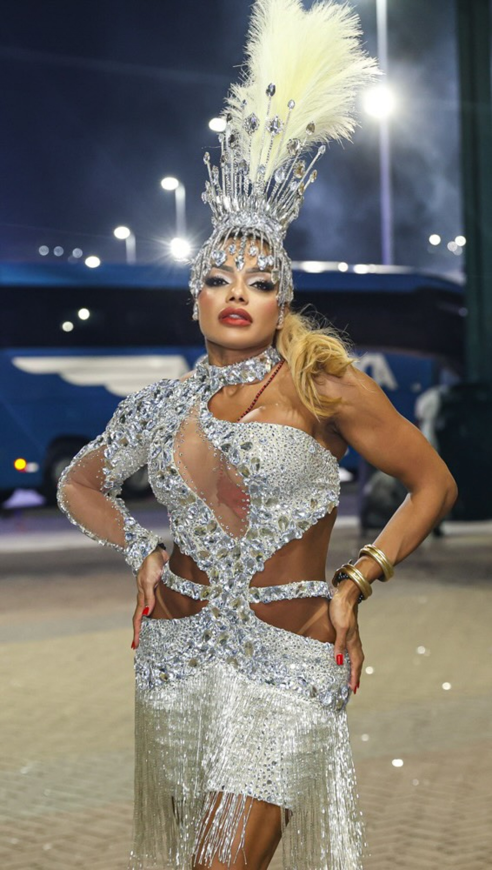 Quitéria Chagas, rainha de bateria do Império Serrano
- Reprodução / Instagram