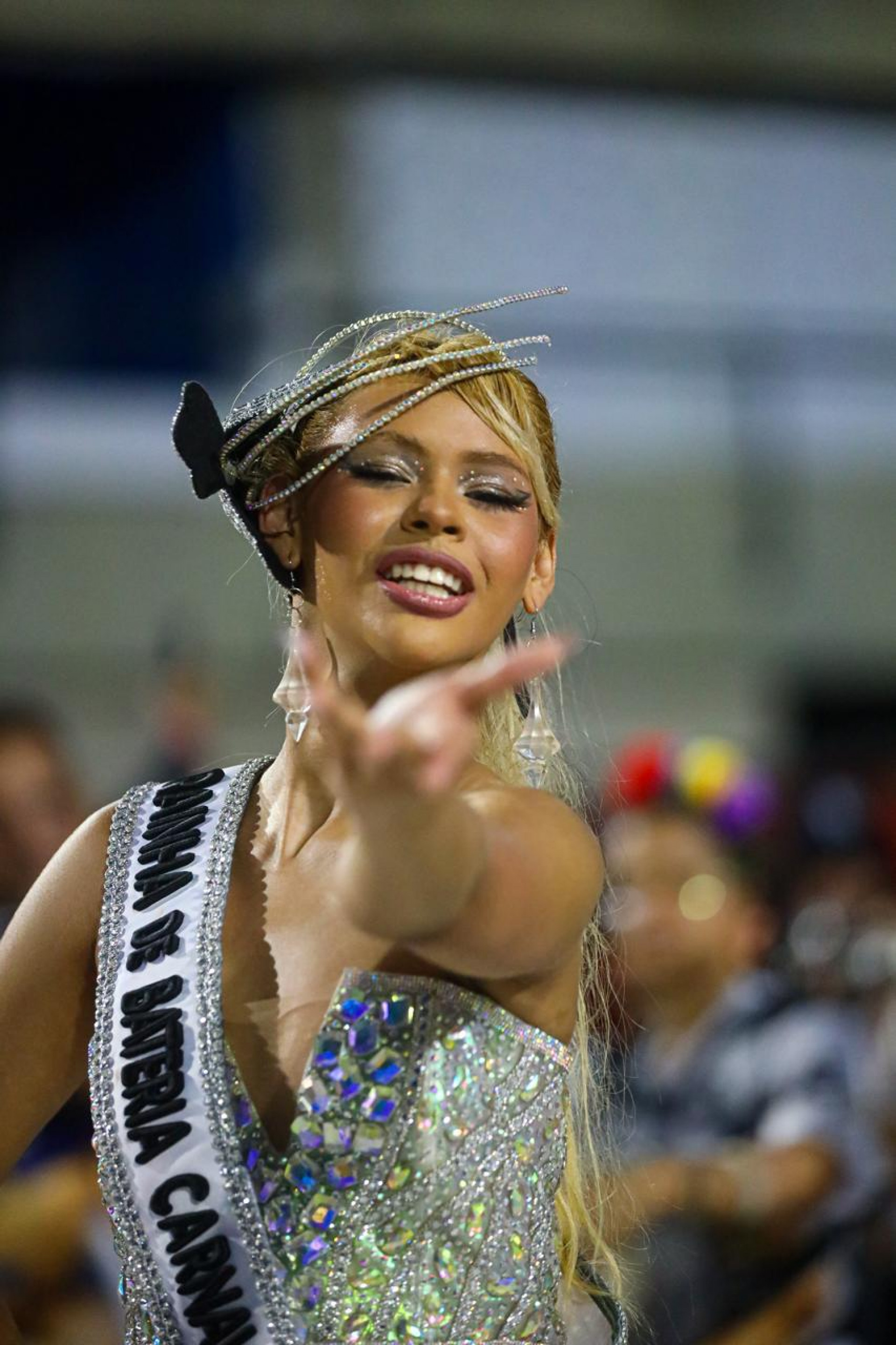 Wenny Isa, rainha de bateria do Botafogo Samba Clube - Divulgação