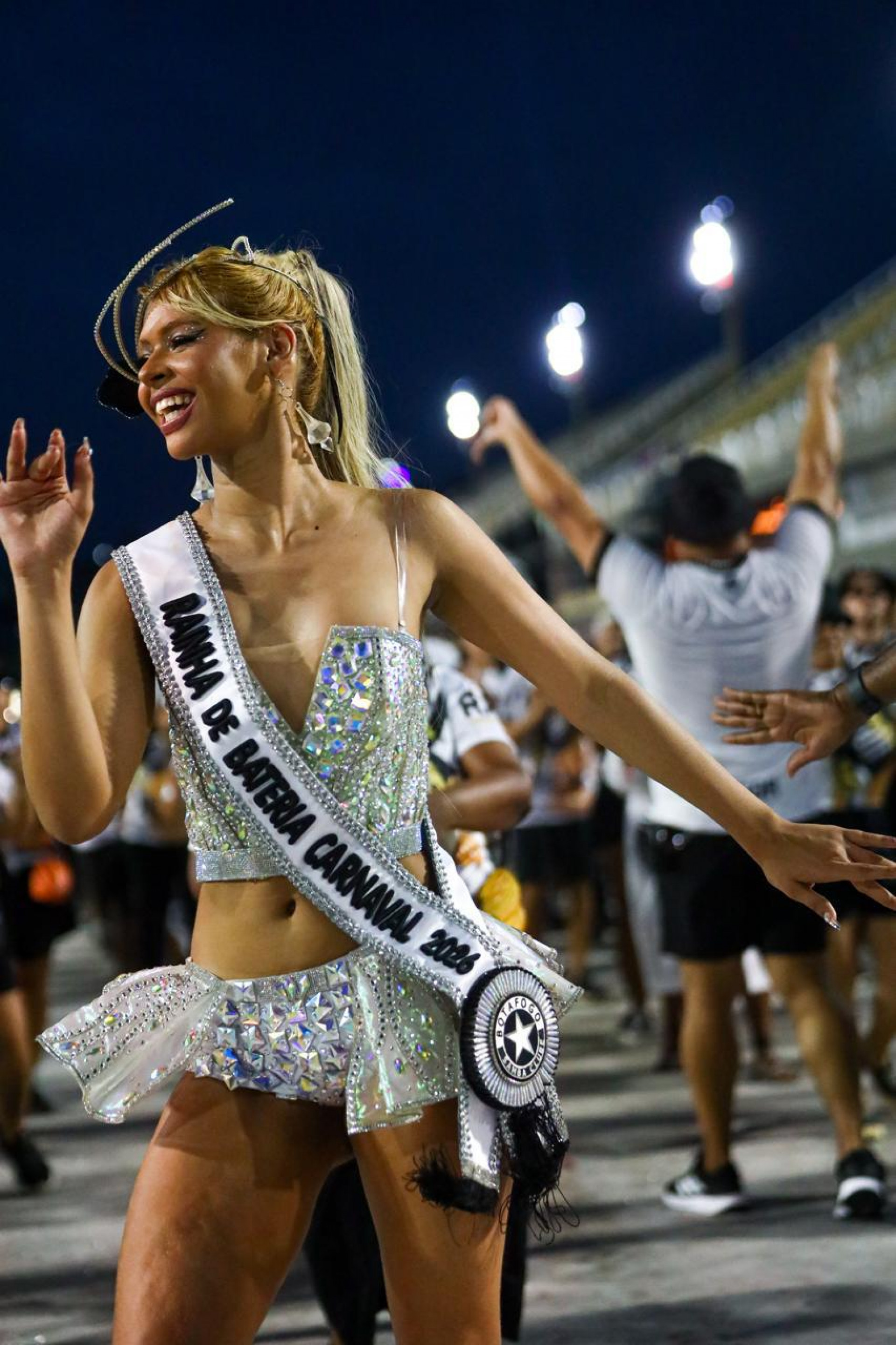 Wenny Isa, rainha de bateria do Botafogo Samba Clube
- Divulgação