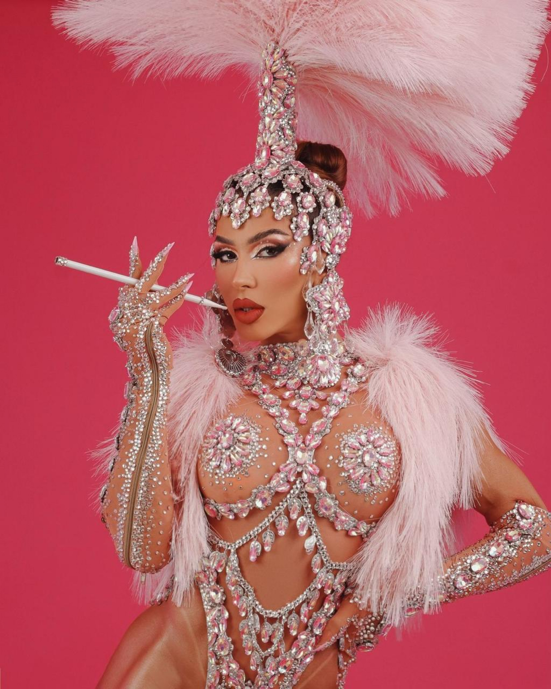 Andrea Andrade, rainha de bateria da Unidos do Porto da Pedra
- Divulgação