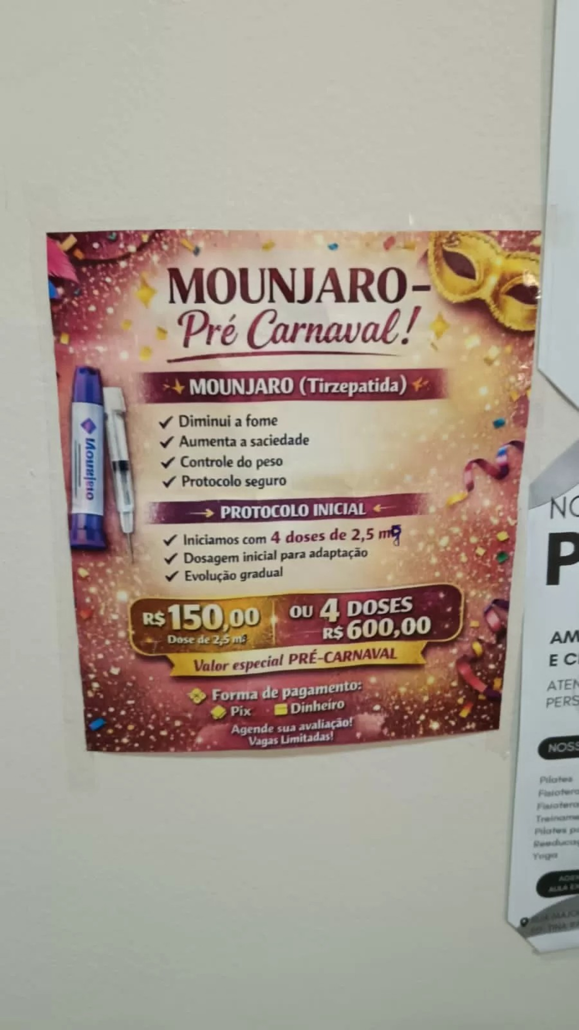 Medicamento Mounjaro (tirzepatida) - Reprodução/PM