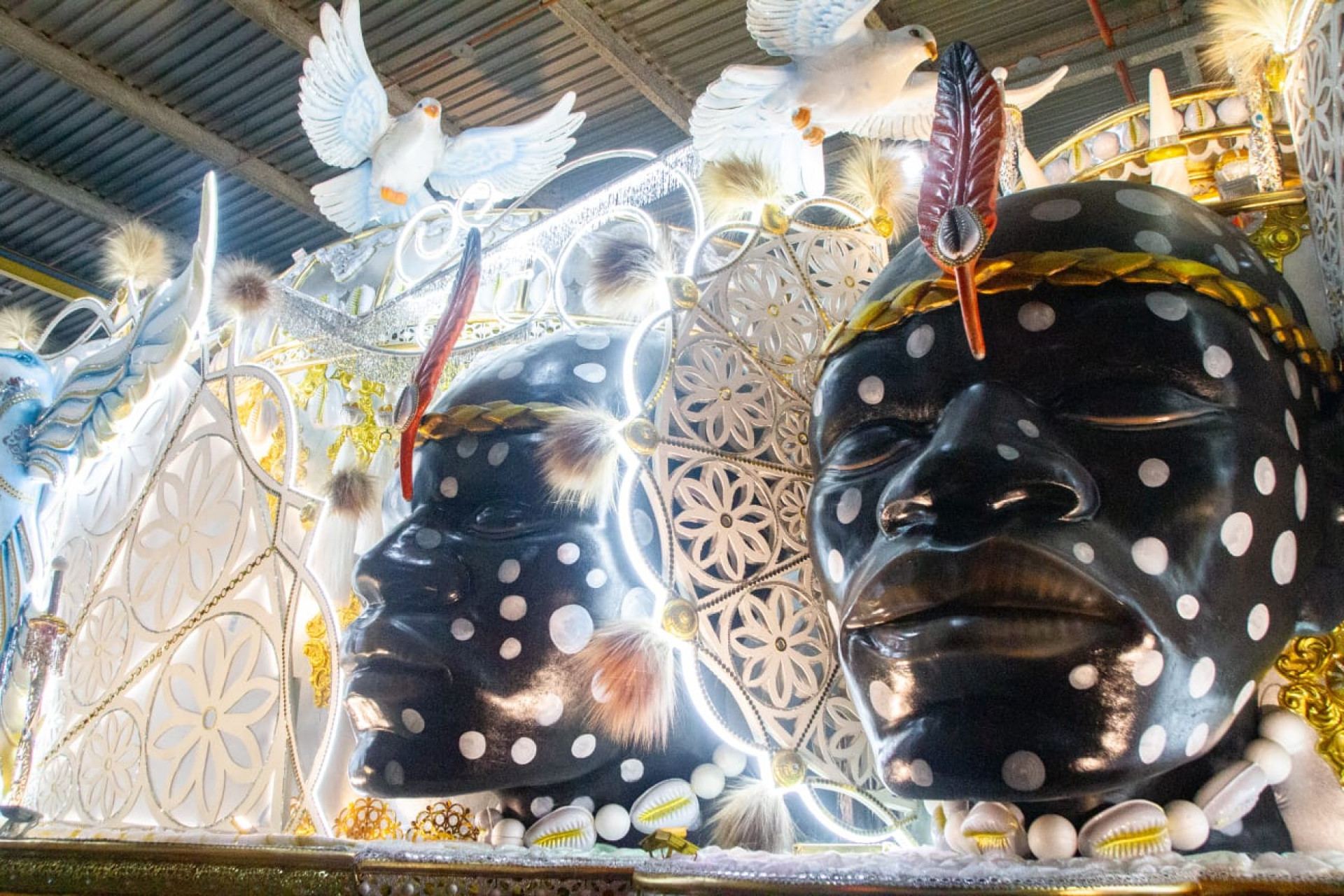 Enredo 'Bemb&eacute;' celebra Santo Amaro da Purifica&ccedil;&atilde;o - &Eacute;rica Martin / Ag&ecirc;ncia O Dia