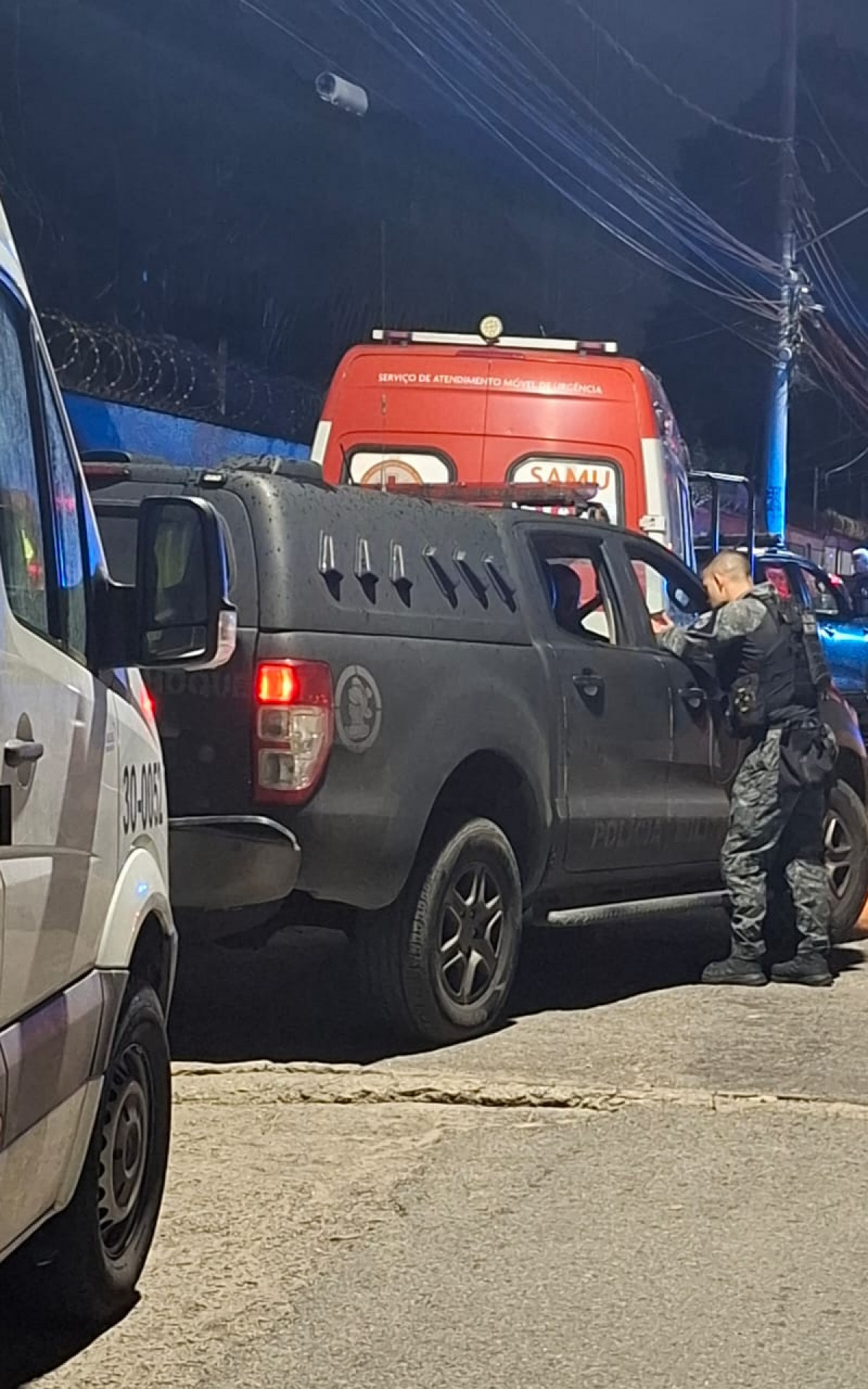 PMs do Bope foram acionados para unidade do Degase após adolescente fazer jovens reféns - Divulgação