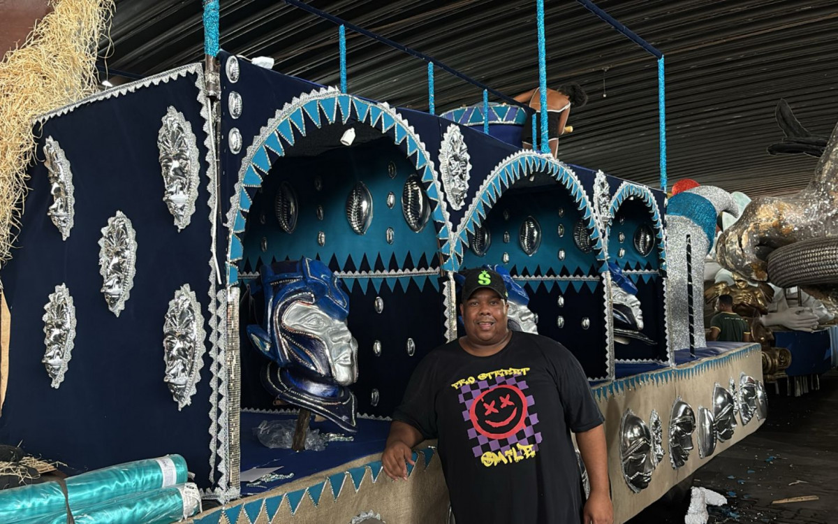 Carnavalesco Jorge Knnawer está animado para o desfile da Império da Tijuca