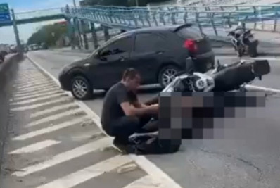 PM de folga reage a tentativa de assalto e mata dois suspeitos na Avenida Brasil