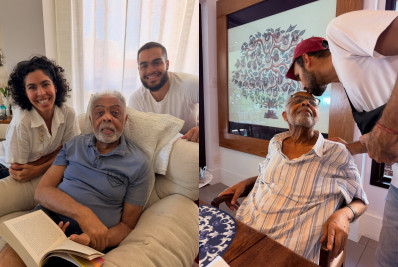 Gilberto Gil reúne filhos, neto e Caetano Veloso em registros na Bahia