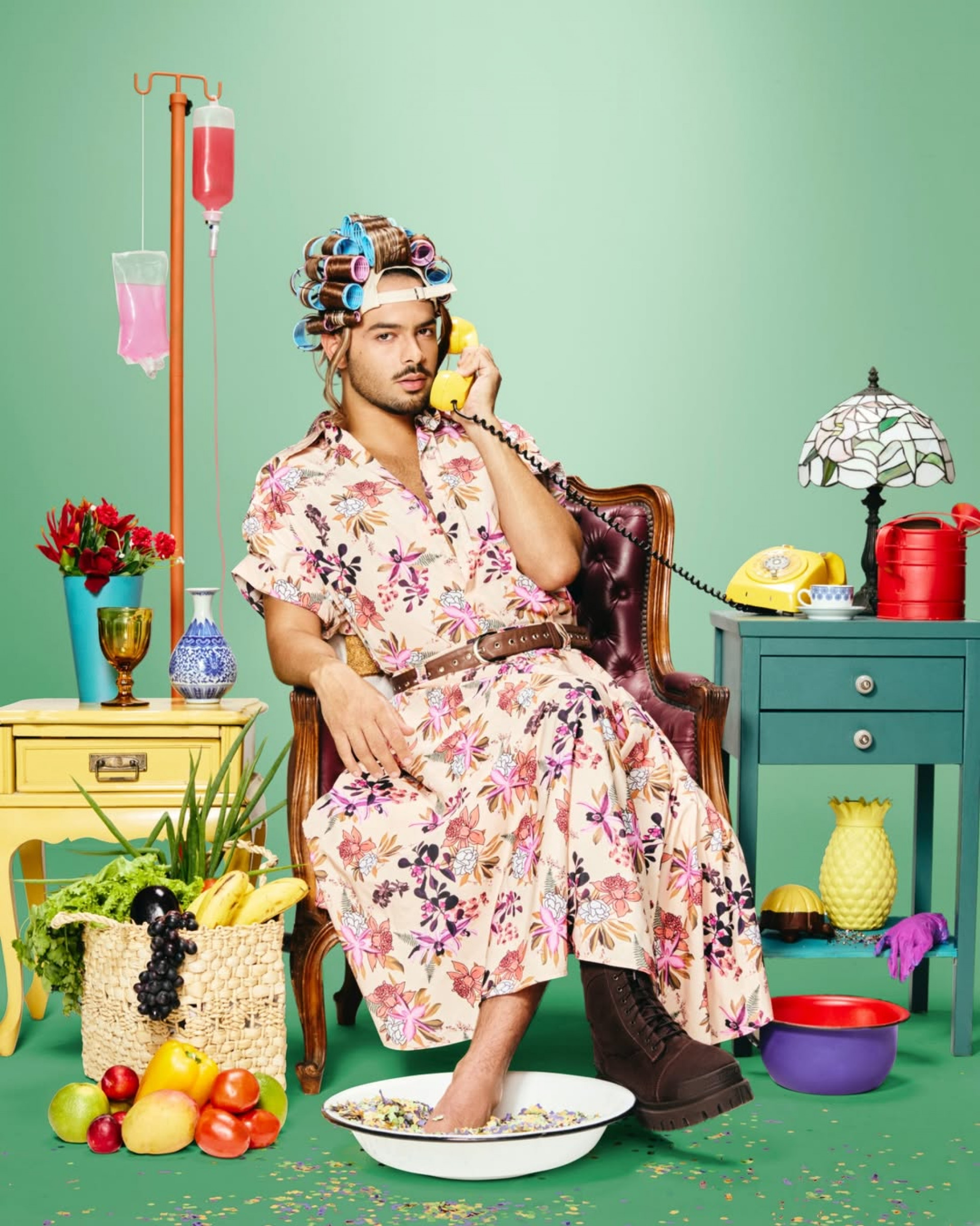 Pedro Sampaio recriou capa do filme 'Minha Mãe é Uma Peça 3' - Reprodução/Instagram 