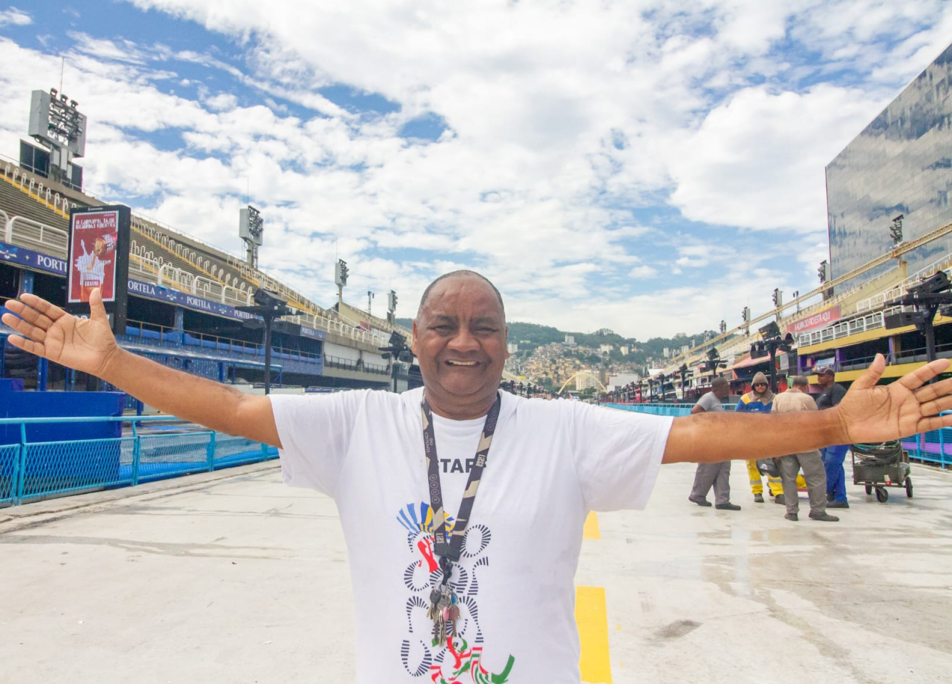 José Carlos 'Machine' é conhecido como 'Síndico da Sapucaí' - Érica Martin / Agência O Dia
