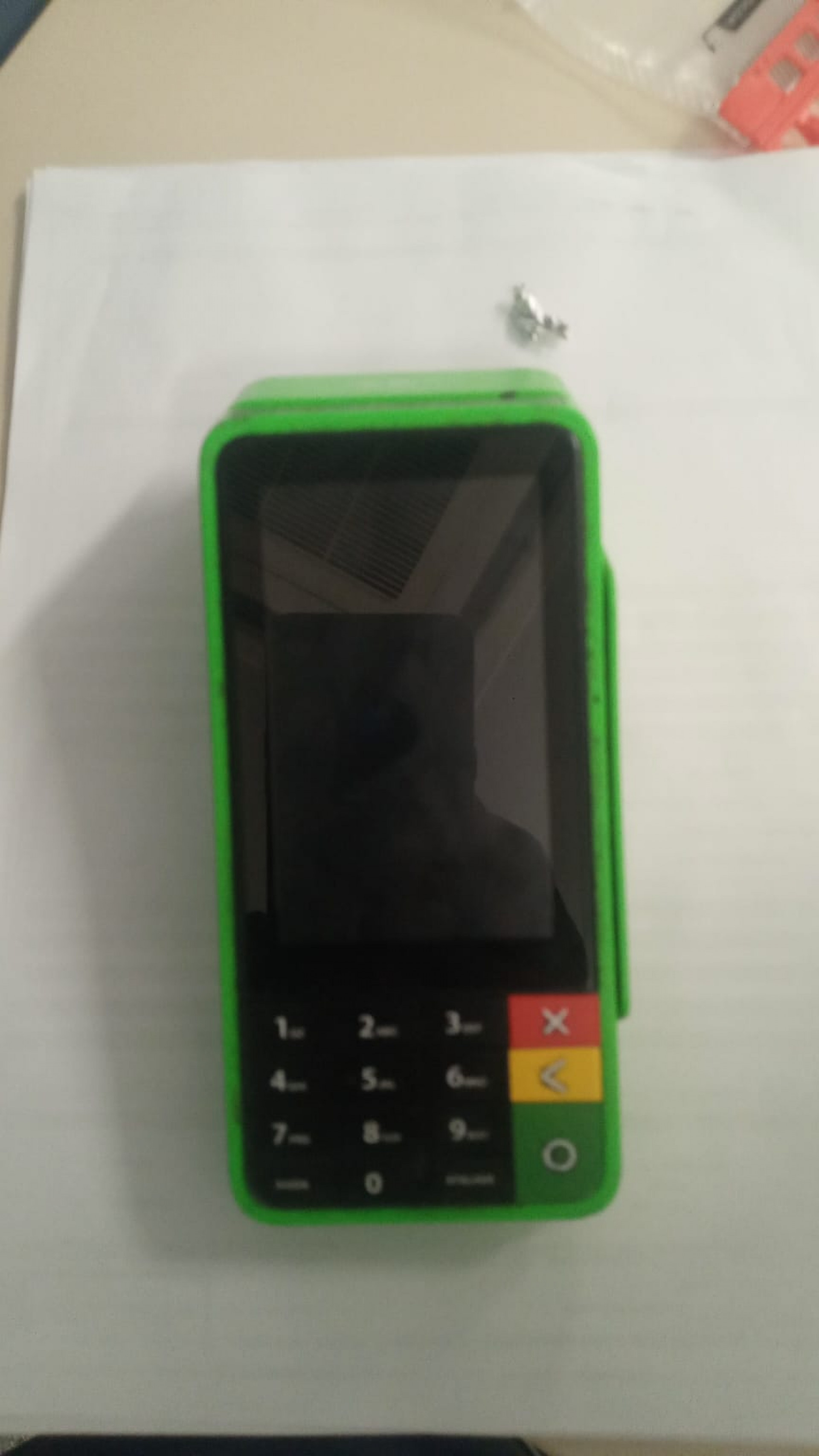 Máquina utilizada pelo ambulante para aplicar o golpe