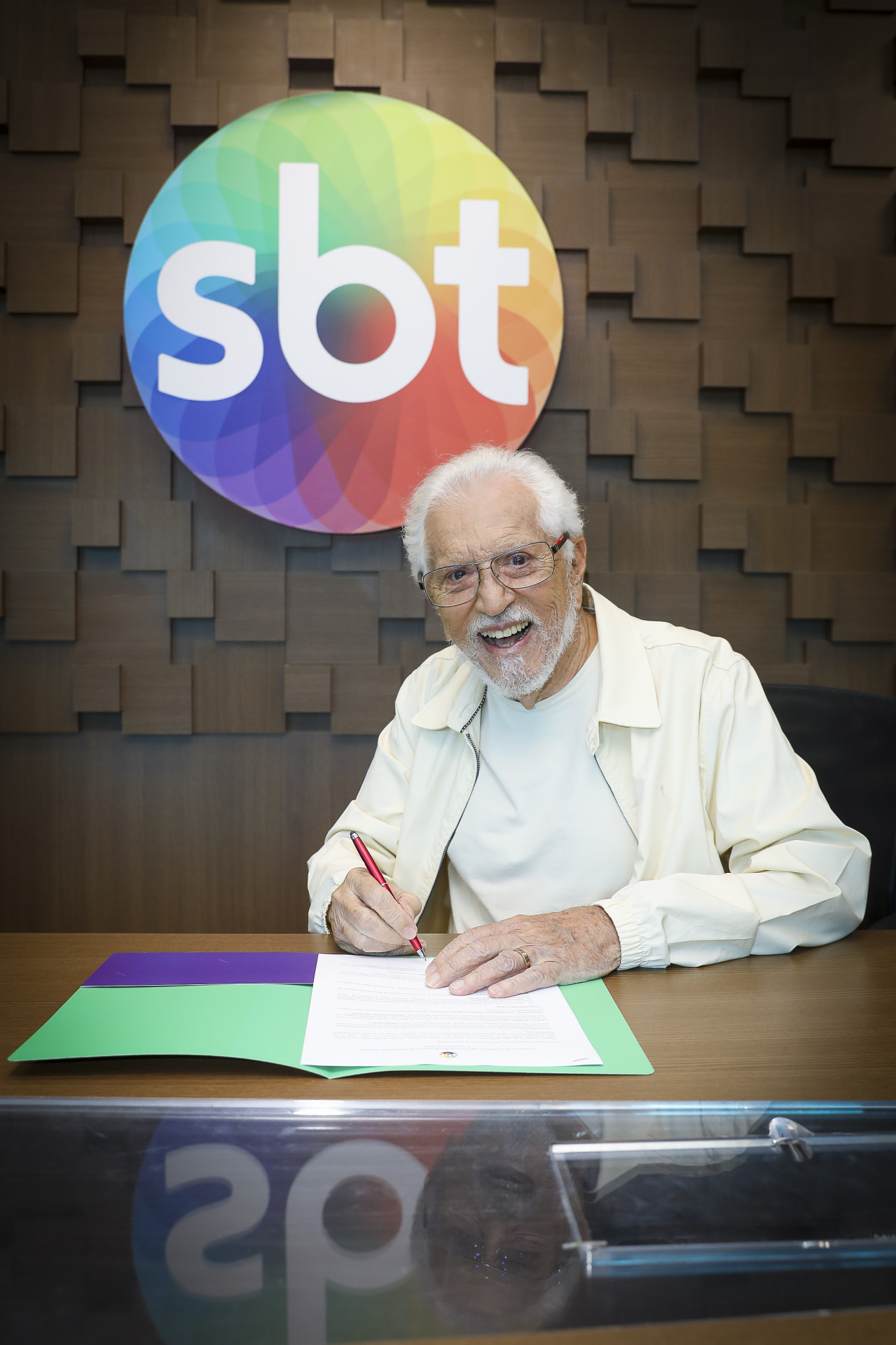 Carlos Alberto de Nóbrega renova contrato com o SBT - Rogerio Pallatta / SBT