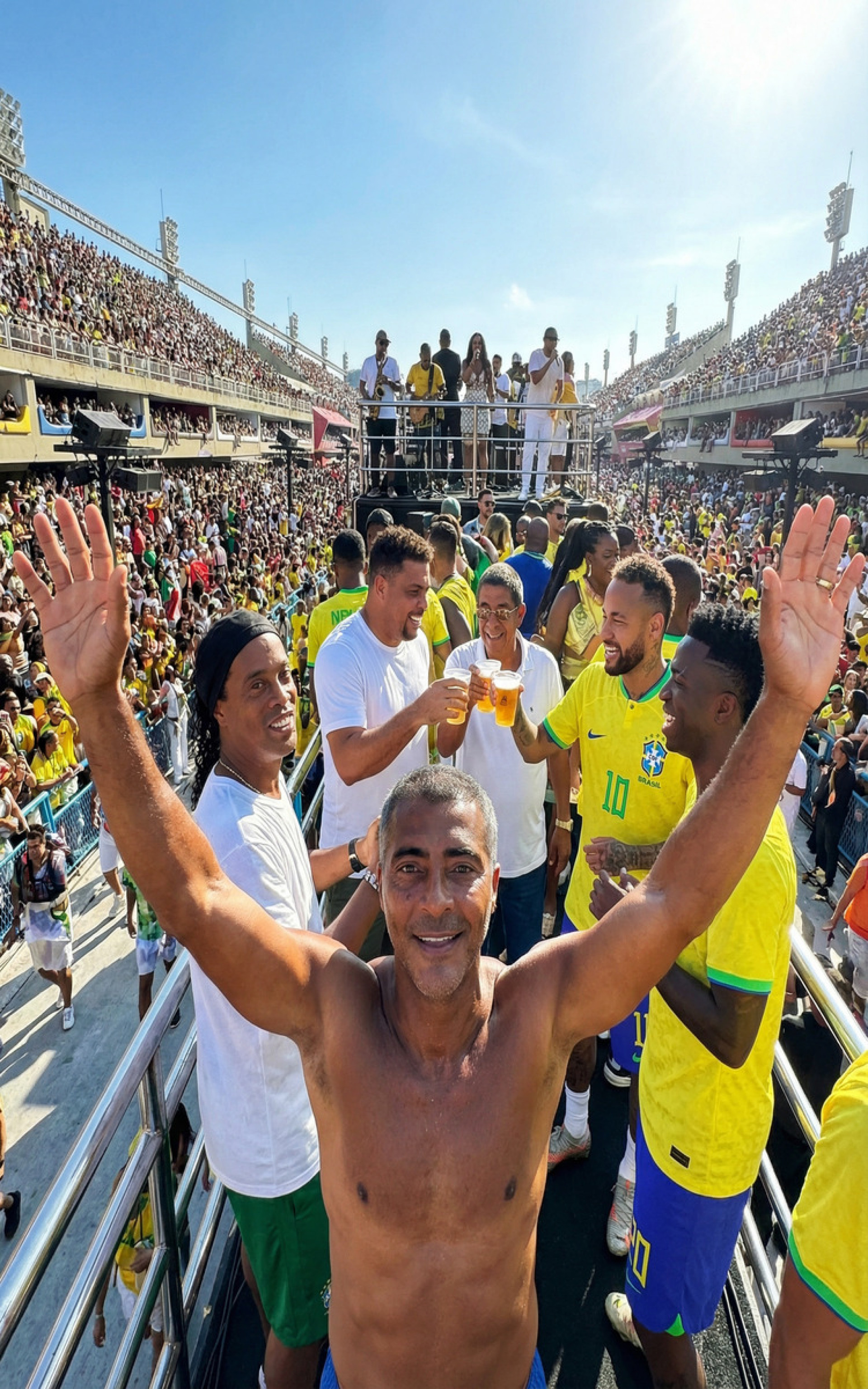 Futebol e carnaval: duas das grandes paixões que unem o povo brasileiro
