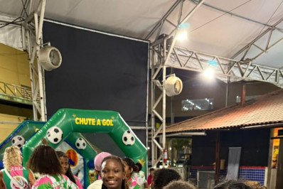 Mangueira: Ala das crianças ganha festa na Cidade do Samba