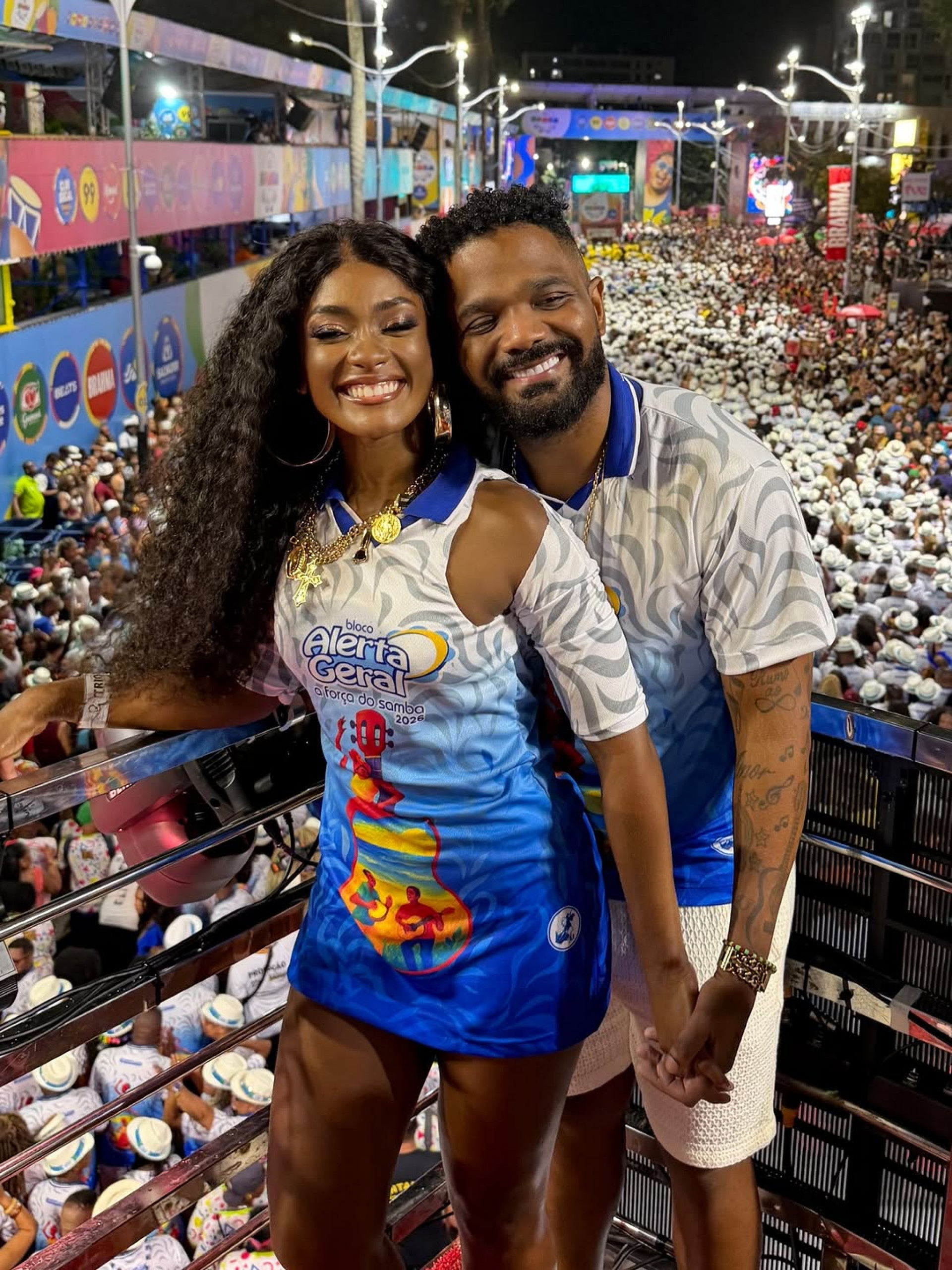 Erika Januza e Arlindinho - Reprodução do Instagram