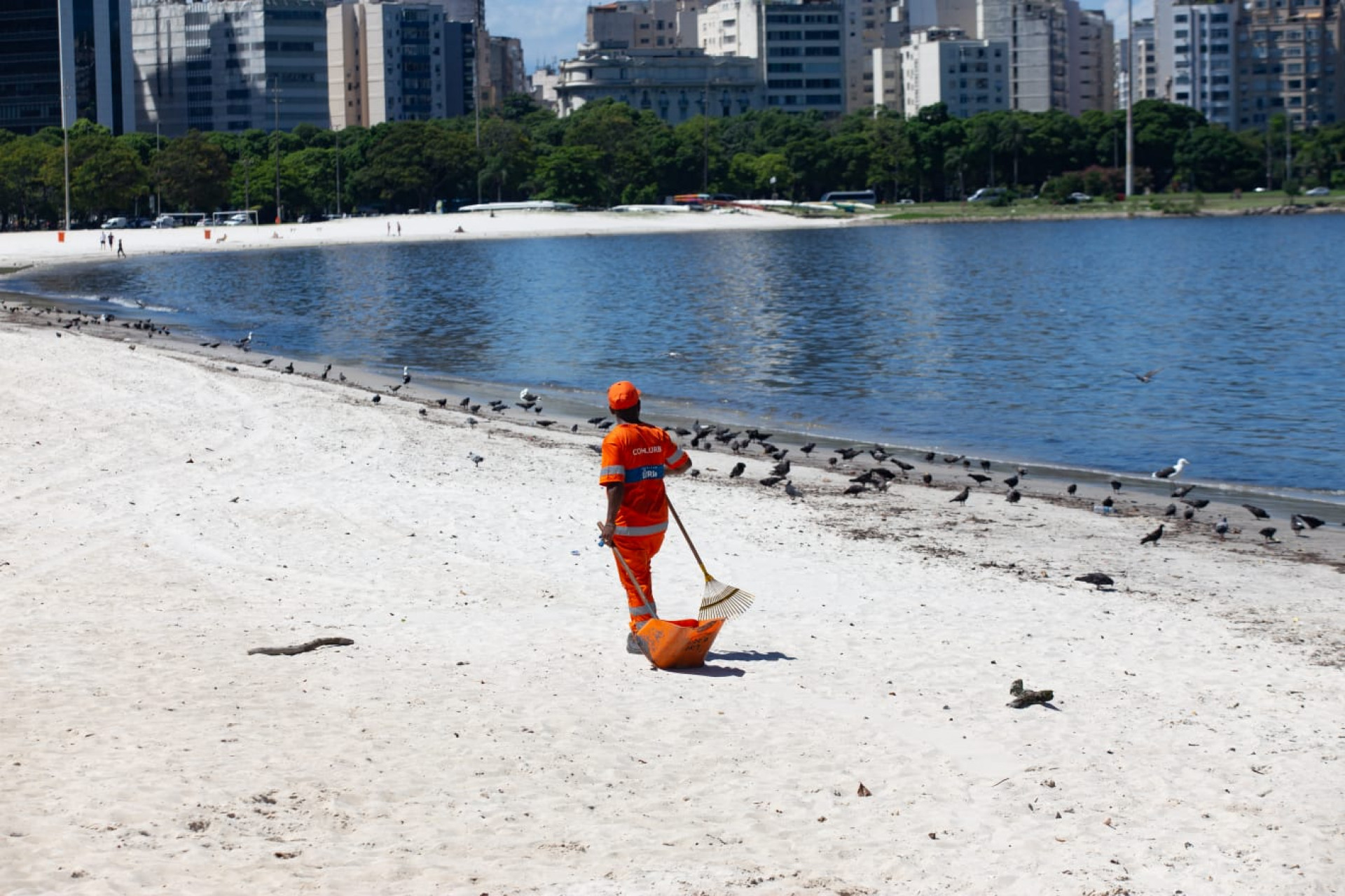 Rio entrou em nível de calor 3 nesta sexta-feira (13); temperatura deve ficar próximo dos 40°C - Érica Martin / Agência O Dia