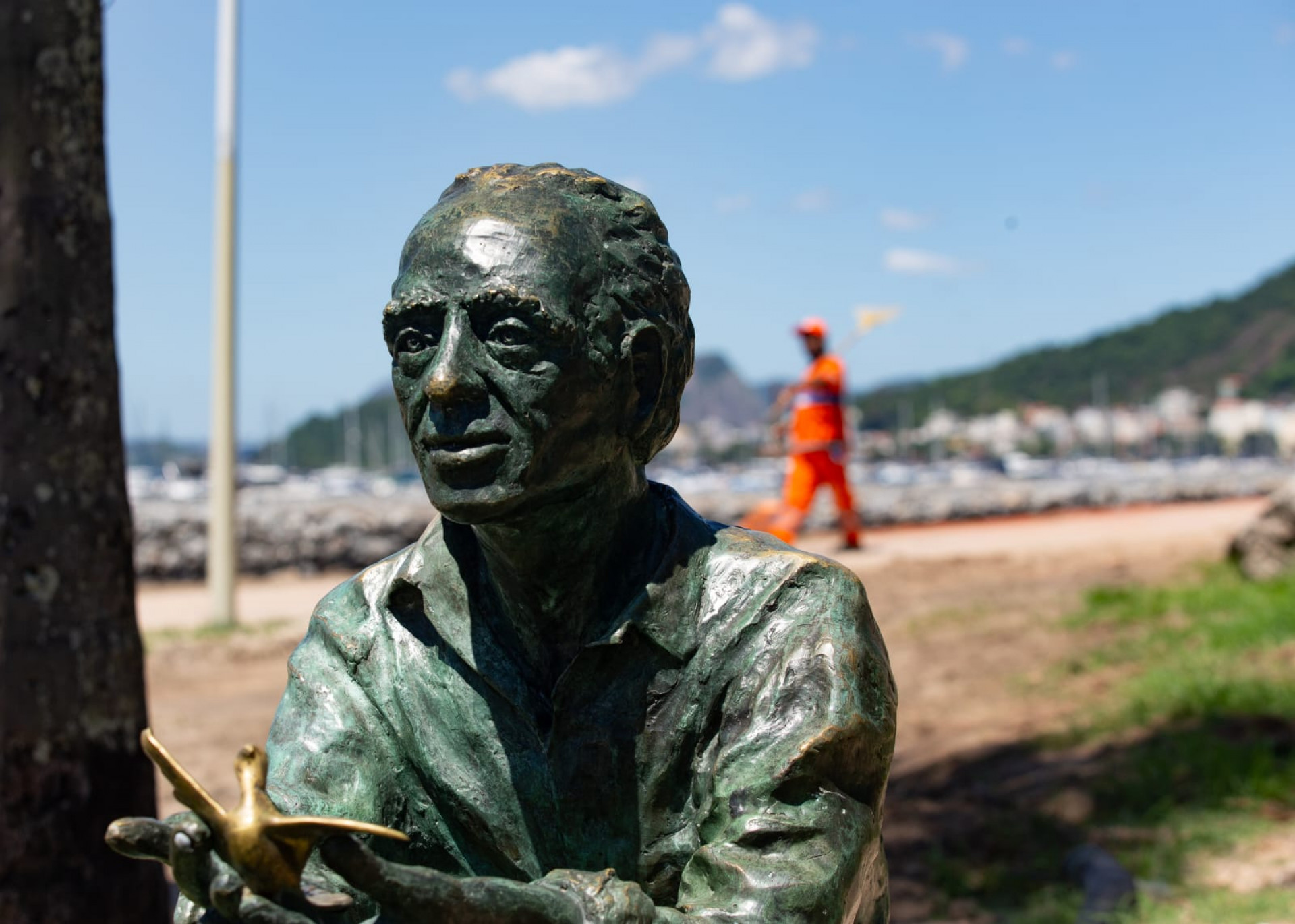 Rio entrou em nível de calor 3 nesta sexta-feira (13); temperatura deve ficar próximo dos 40°C - Érica Martin / Agência O Dia