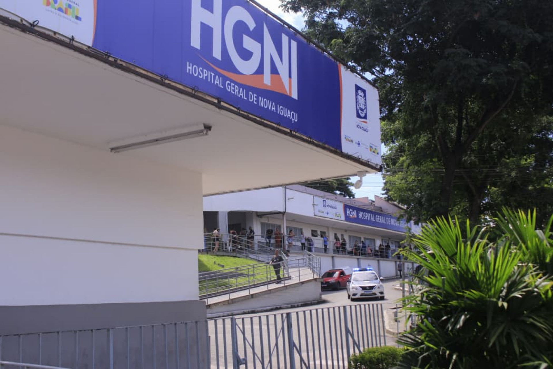 Menina está internada no Hospital Geral de Nova Iguaçu (HGNI) - Carlos Elias / Agência O Dia