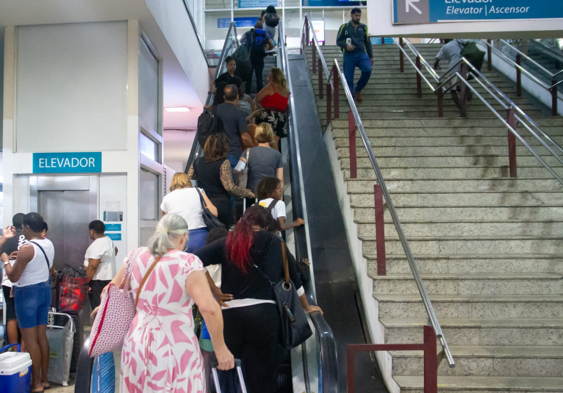 Meio milhão de pessoas devem passar pela Rodoviária do Rio durante o Carnaval - Érica Martin / Agência O Dia