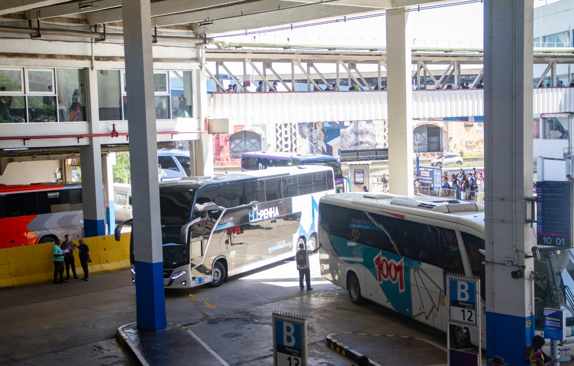 Meio milhão de pessoas devem passar pela Rodoviária do Rio durante o Carnaval - Érica Martin / Agência O Dia