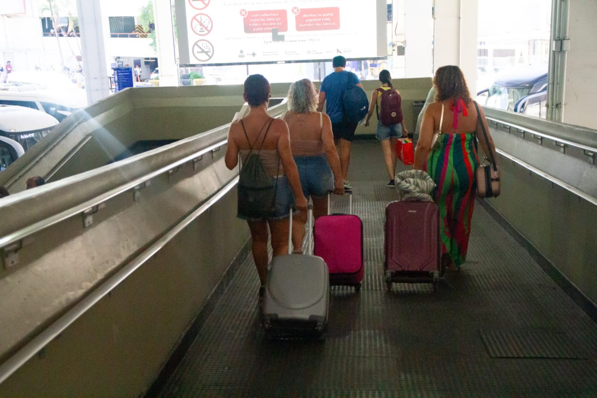 Meio milhão de pessoas devem passar pela Rodoviária do Rio durante o Carnaval - Érica Martin / Agência O Dia