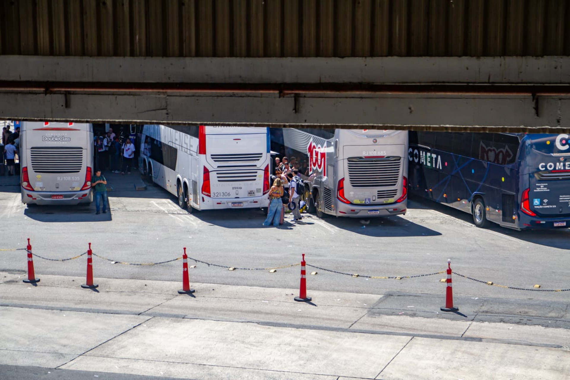 Meio milhão de pessoas devem passar pela Rodoviária do Rio durante o Carnaval - Érica Martin / Agência O Dia