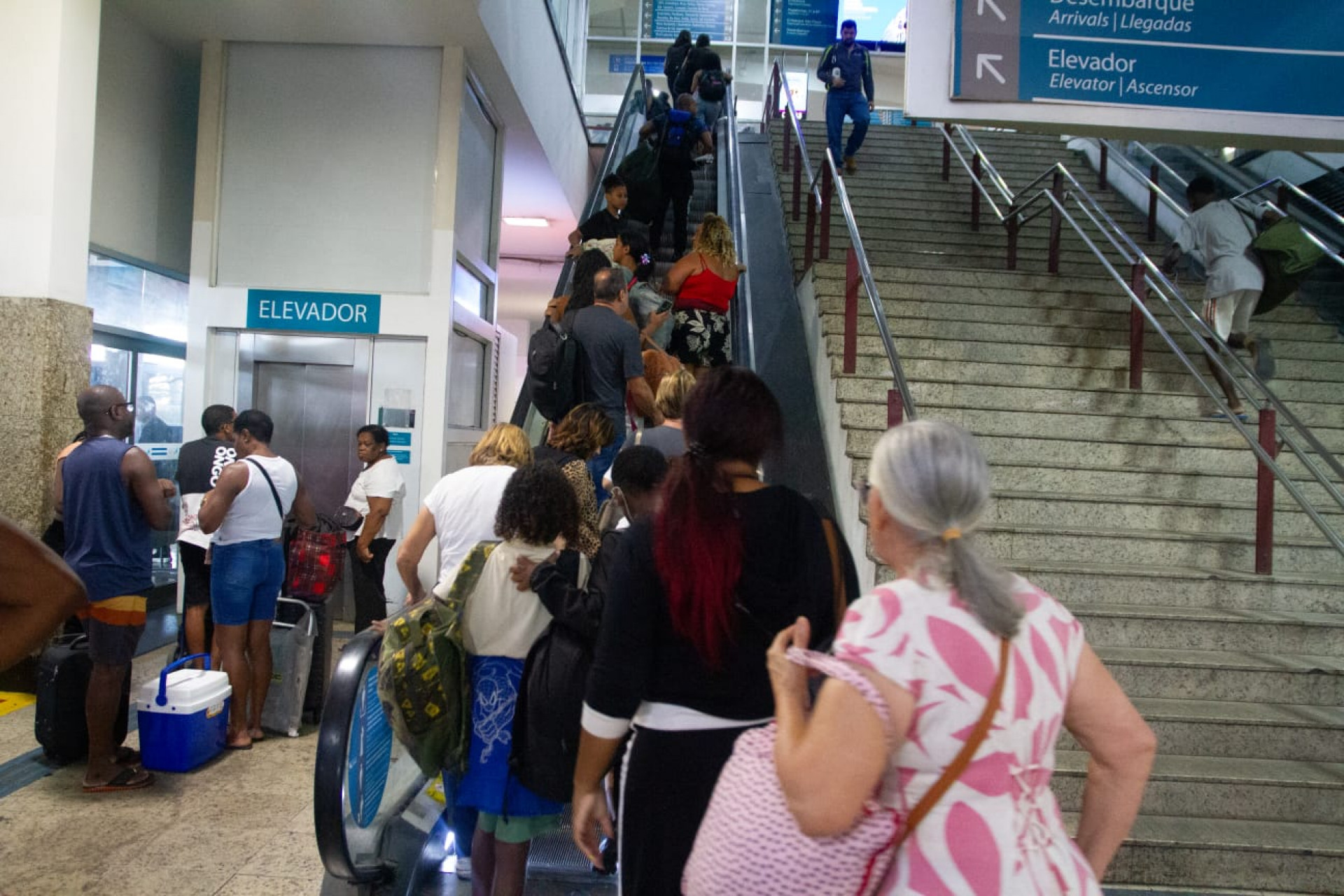 Meio milhão de pessoas devem passar pela Rodoviária do Rio durante o Carnaval - Érica Martin / Agência O Dia