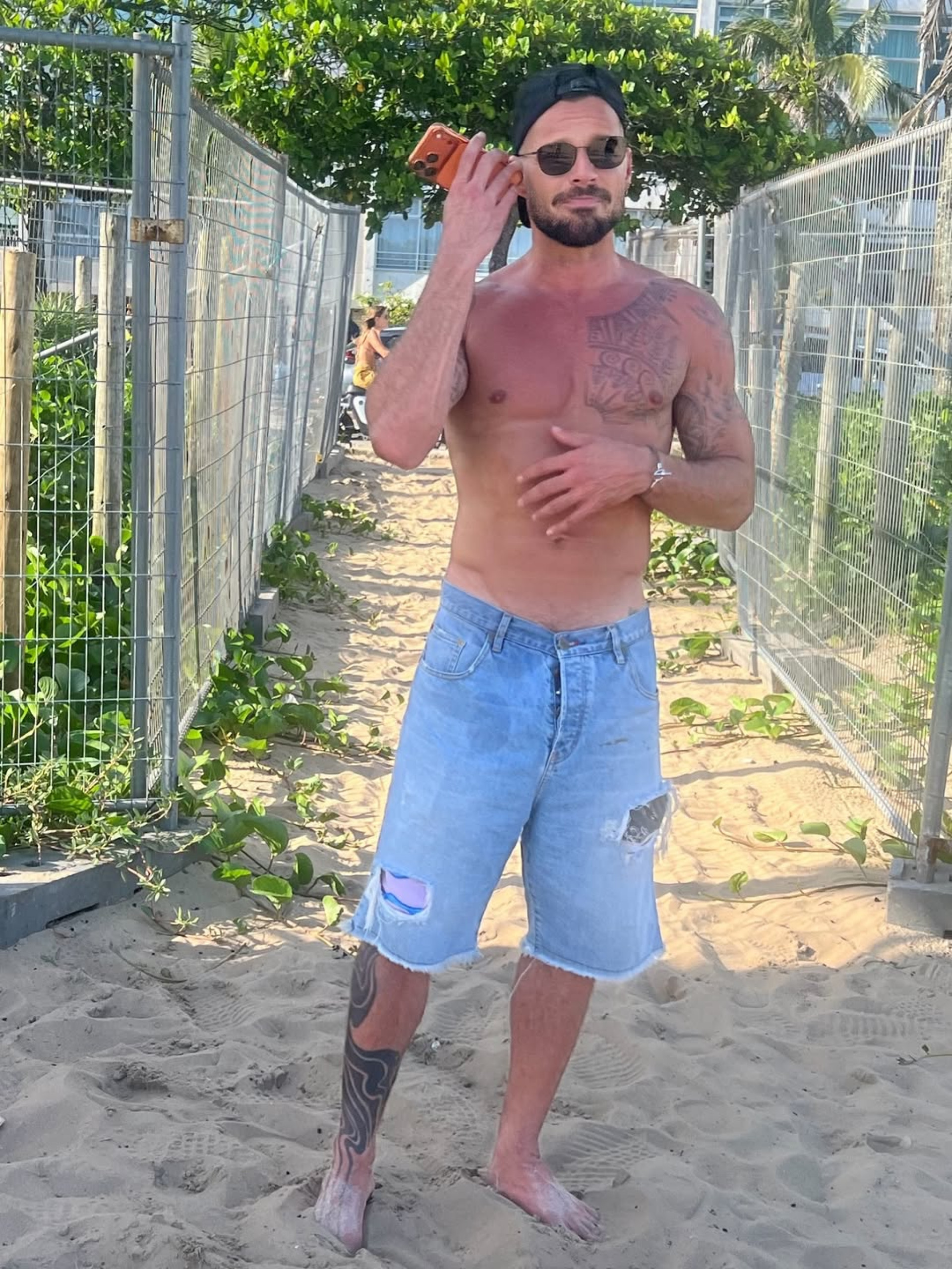  Ricky Martin chega ao Rio para o carnaval - Reprodução do Instagram