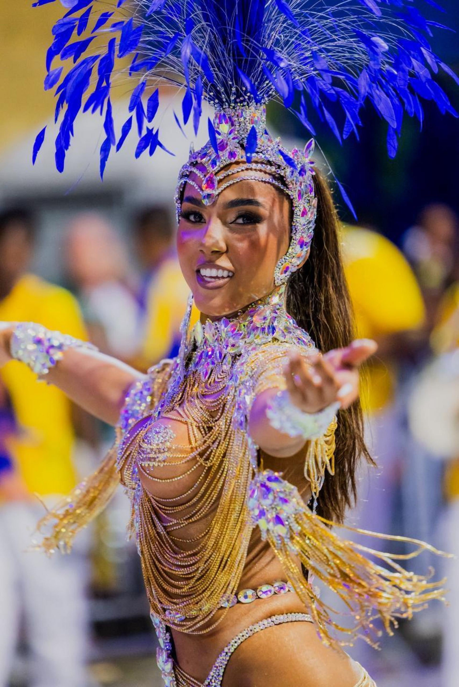 Mayara Lima, rainha de bateria da Paraíso do Tuiuti - Divulgação