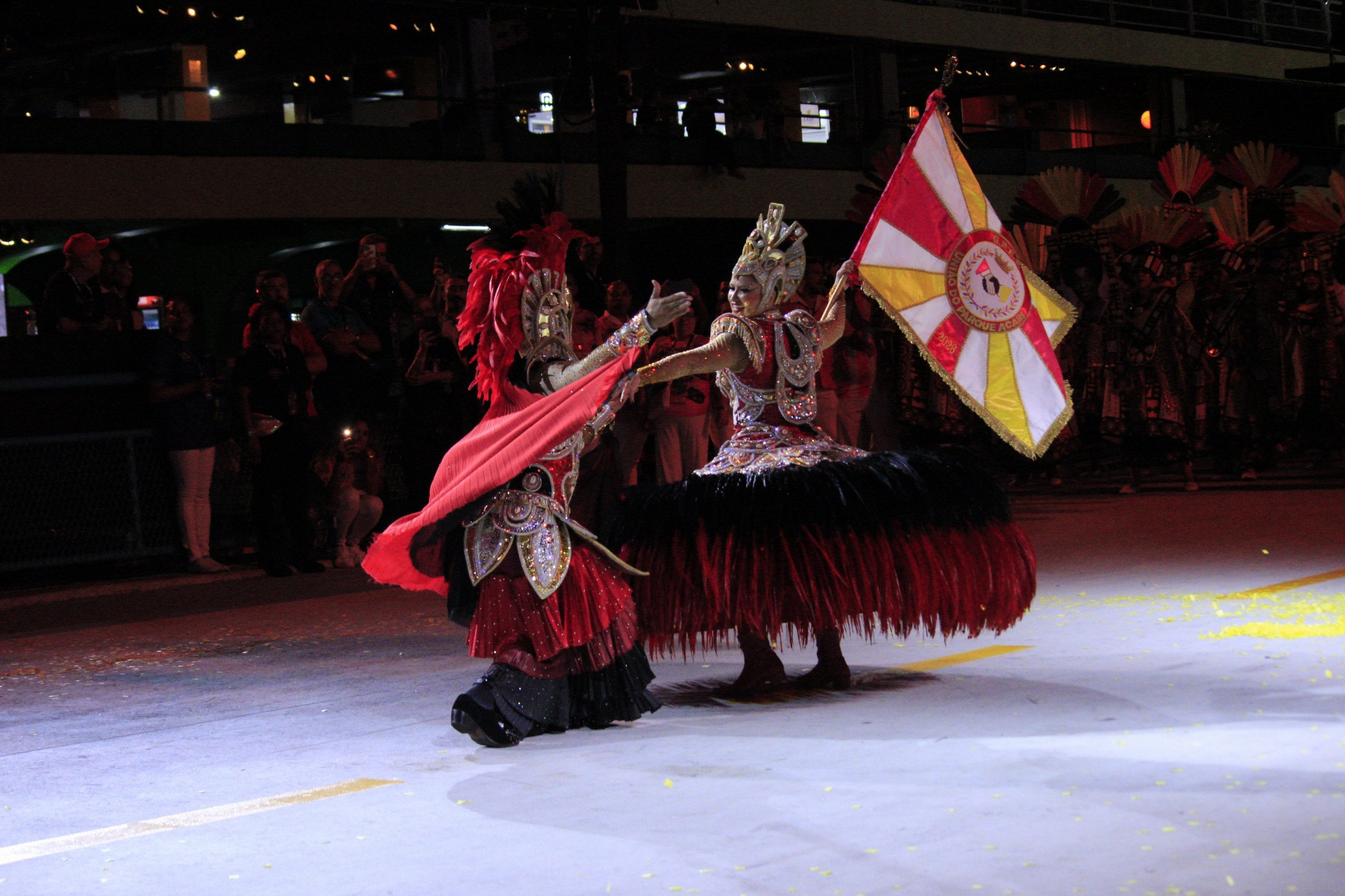 Desfile da Série Ouro Carnaval 2026 - Desfile da G.R.E.S União do Parque Acari, na Avenida Marquês de Sapucaí, no Centro do Rio de Janeiro, nesta sexta-feira (13).
 - Carlos Elias/Agência O Dia