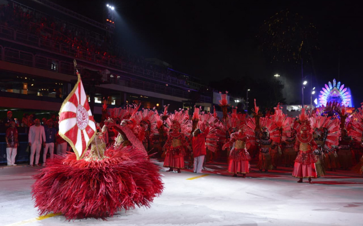 Escola contou a história de Clara Camarão e exaltou a força indígena