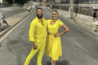 Tuiuti anuncia renovação do primeiro casal de mestre-sala e porta-bandeira