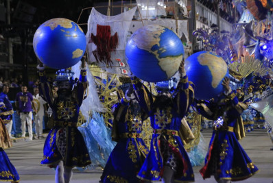 Veja fotos do desfile da Acadêmicos de Vigário Geral
