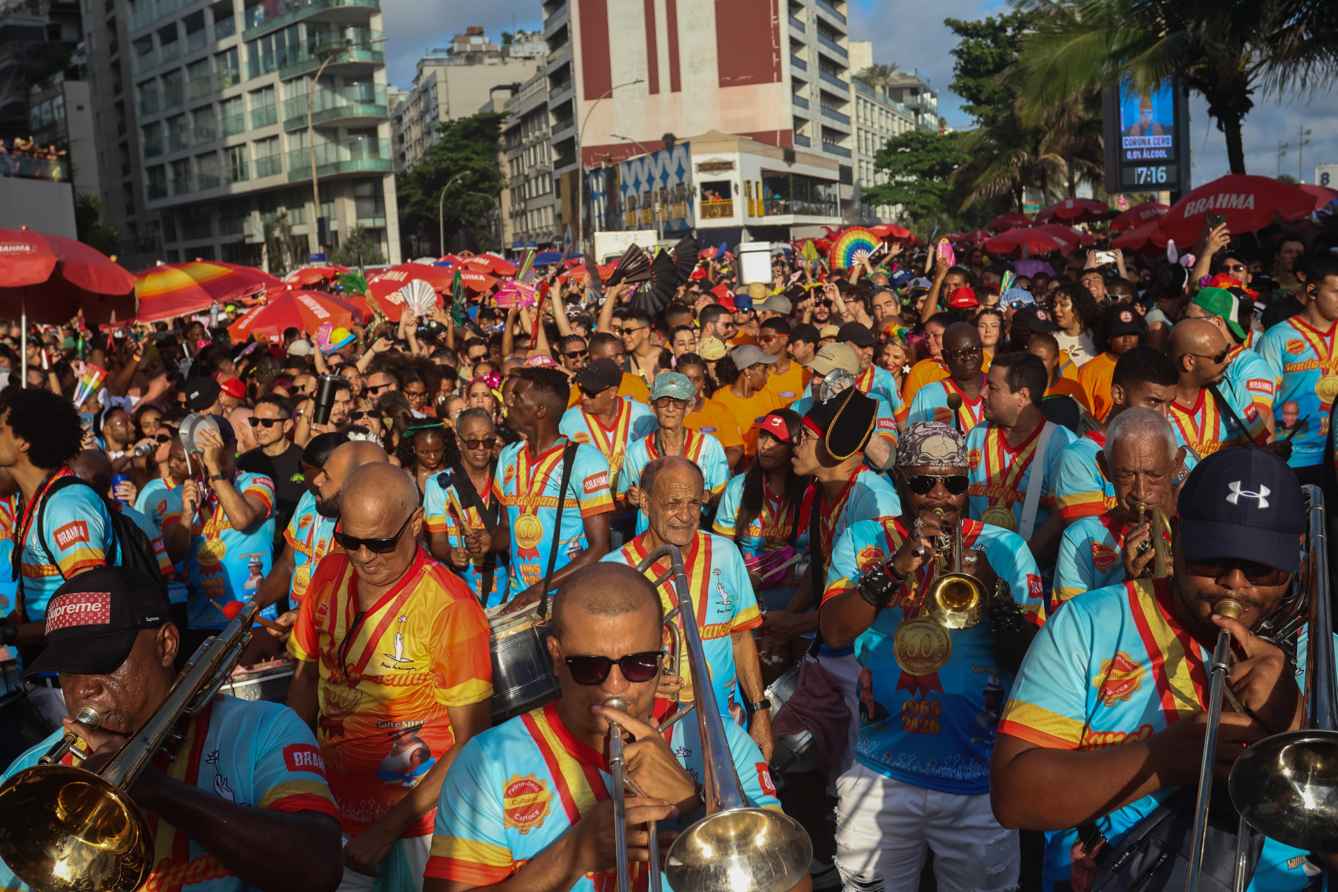 O bloco prioriza apenas o som dos instrumento e percussão
 - Douglas Shineidr / Riotur