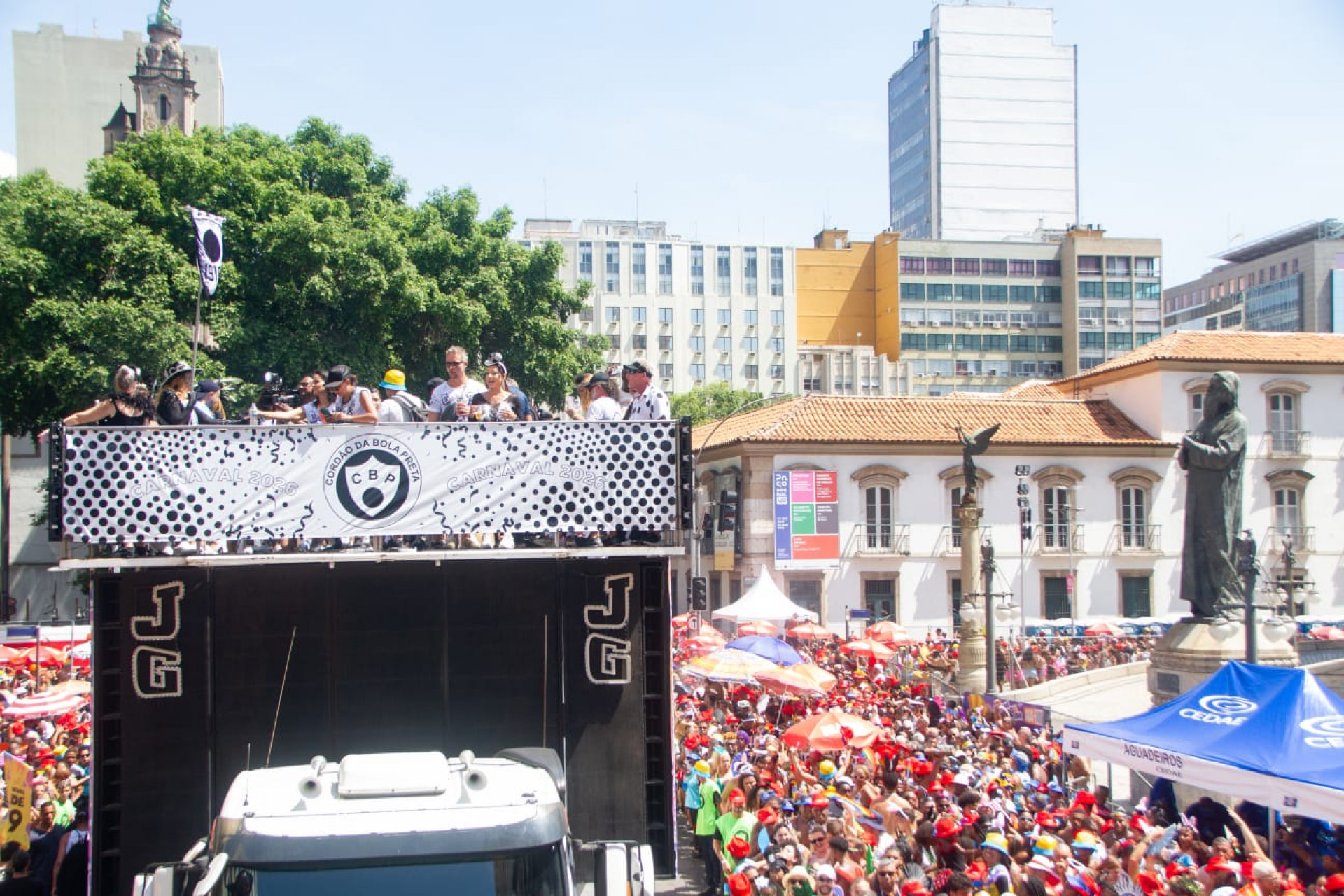 Cordão desfila esse ano com o tema 'Bola Preta, DNA do Carnaval'
 - Érica Martin / Agência O Dia