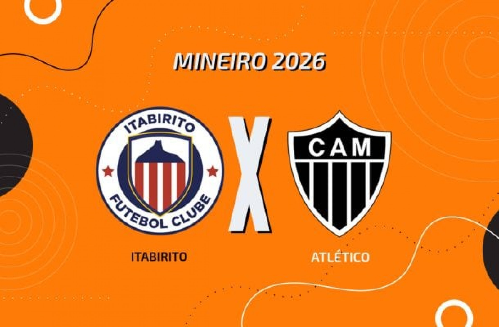 Itabirito x Atl&eacute;tico, AO VIVO, com a Voz do Esporte, &agrave;s 17h30