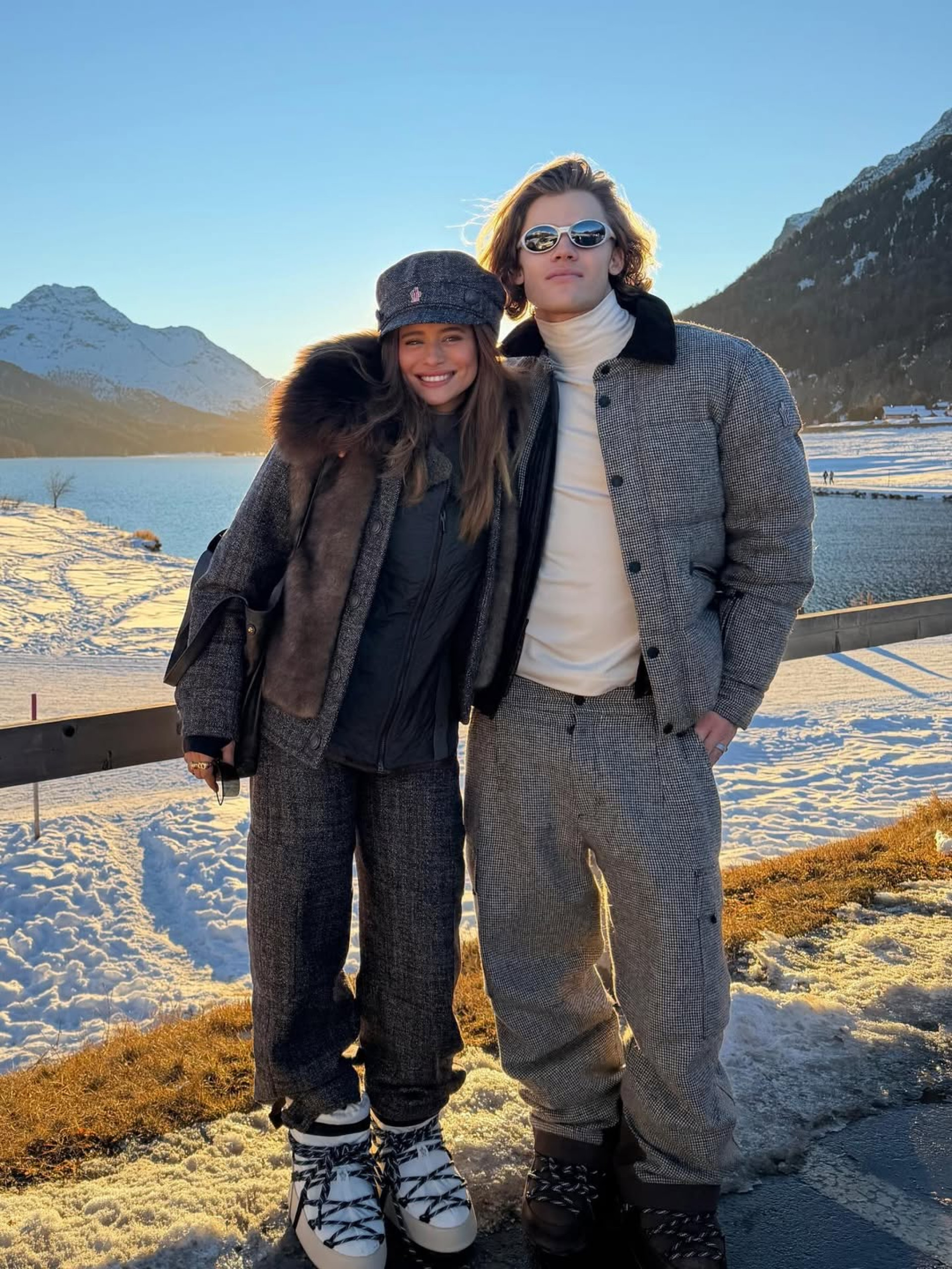 Lucas Pinheiro Braathen e Isadora Cruz