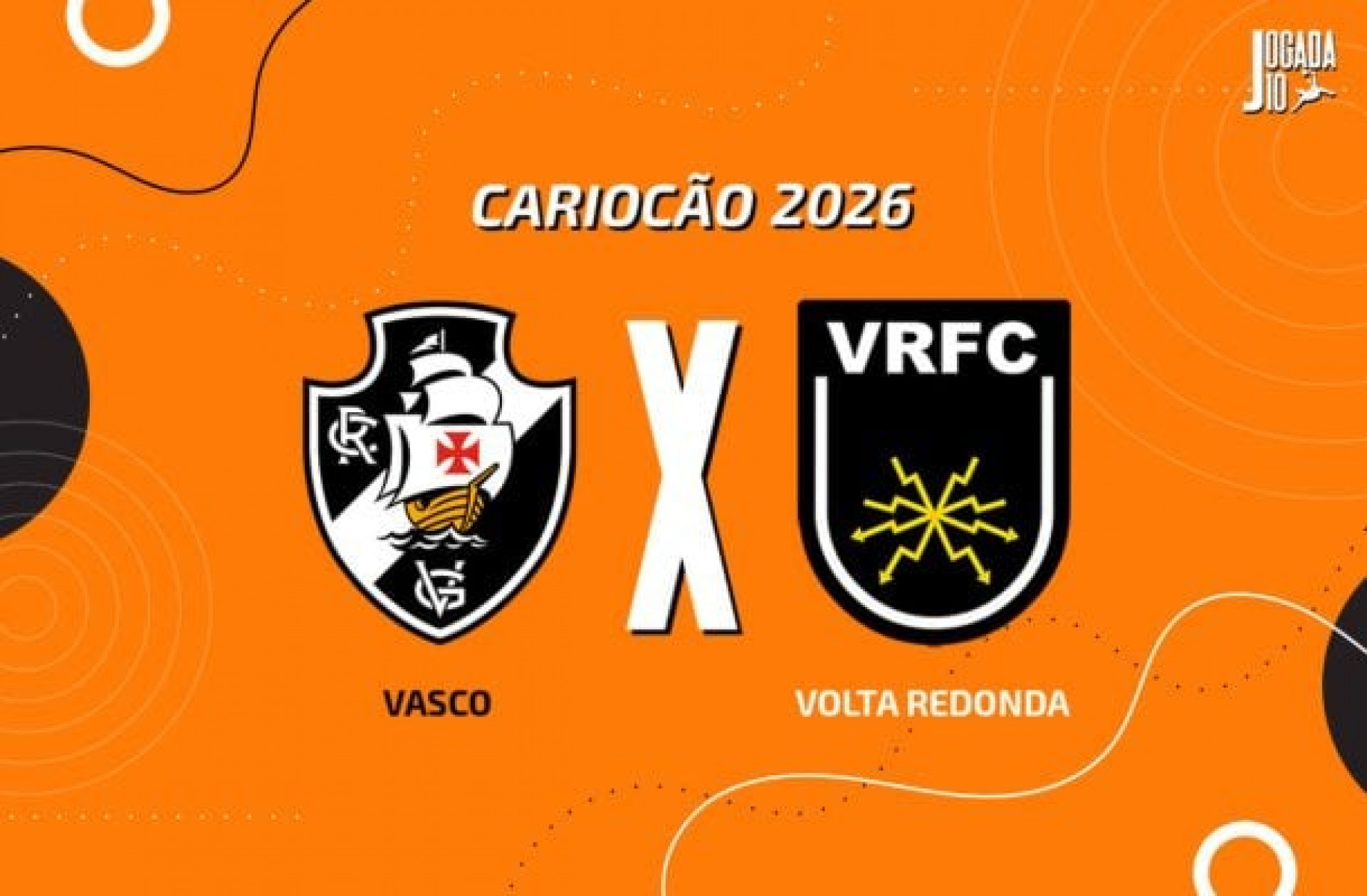 Vasco x Volta Redonda, AO VIVO, com a Voz do Esporte, &agrave;s 19h30
