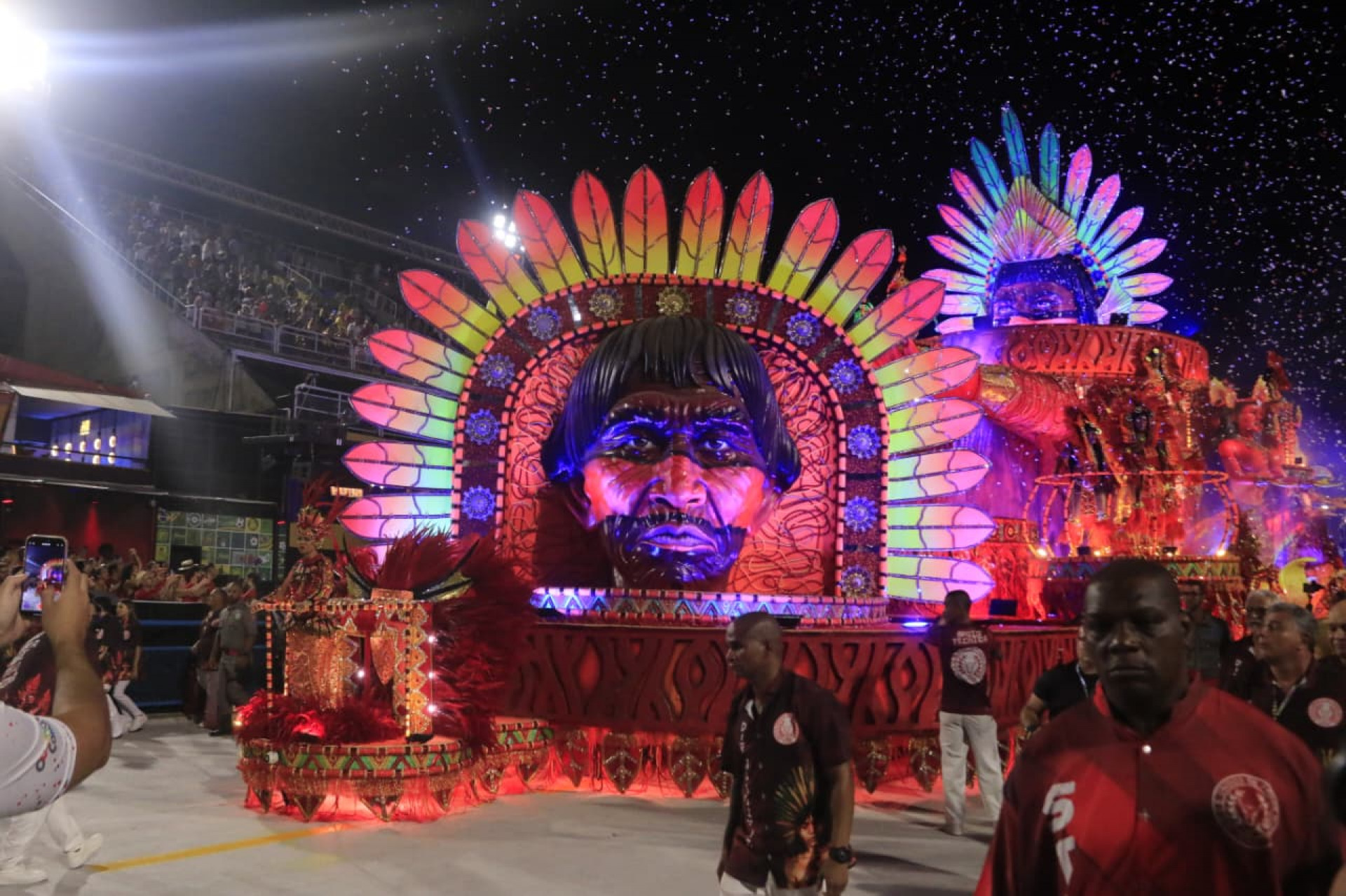 Unidos de Padre Miguel impressionou com conjunto aleg&oacute;rico -  Carlos Elias/ Ag&ecirc;ncia O Dia